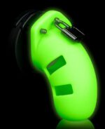 cage de chastete phosphorescente glow cage 95 x 35cm 2