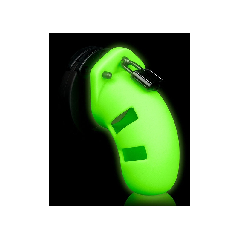 cage de chastete phosphorescente glow cage 95 x 35cm 2