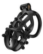 cage de chastete point up l 10 x 4 cm noire 1