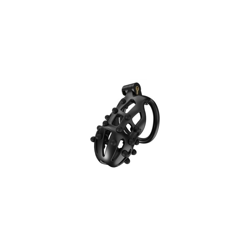 cage de chastete point up l 10 x 4 cm noire 1