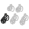 cage de chastete point up l 10 x 4 cm noire