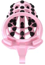 cage de chastete point up l 10 x 4 cm rose 2