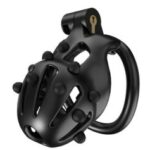 cage de chastete point up m 8 x 37 cm noire 1