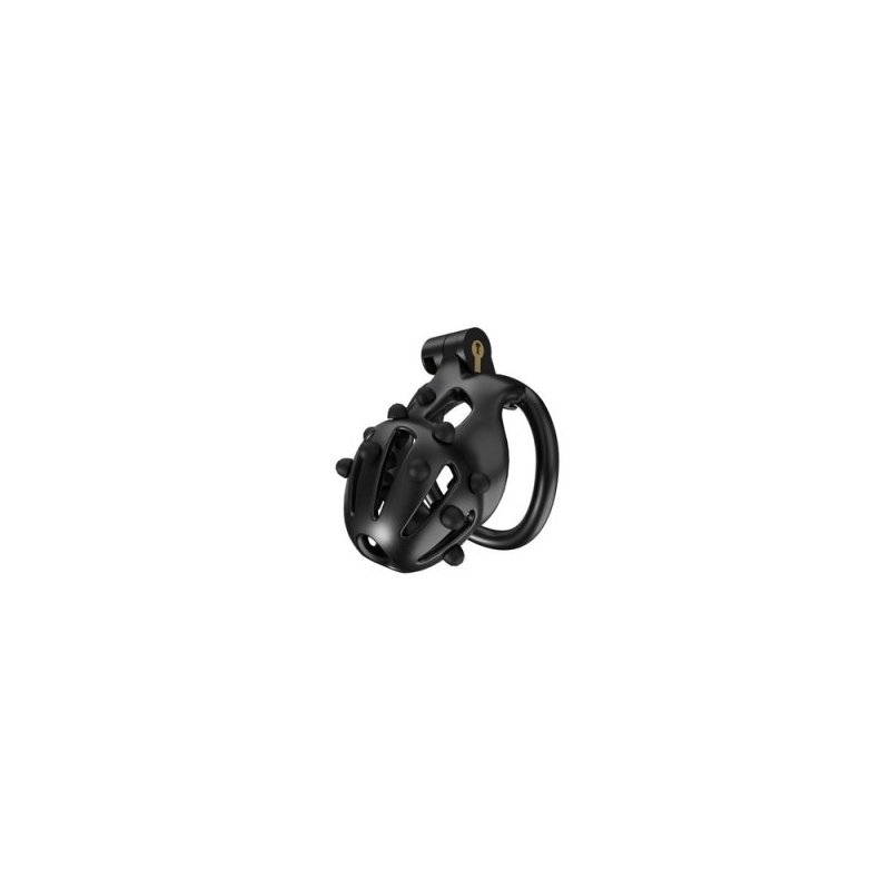 cage de chastete point up m 8 x 37 cm noire 1