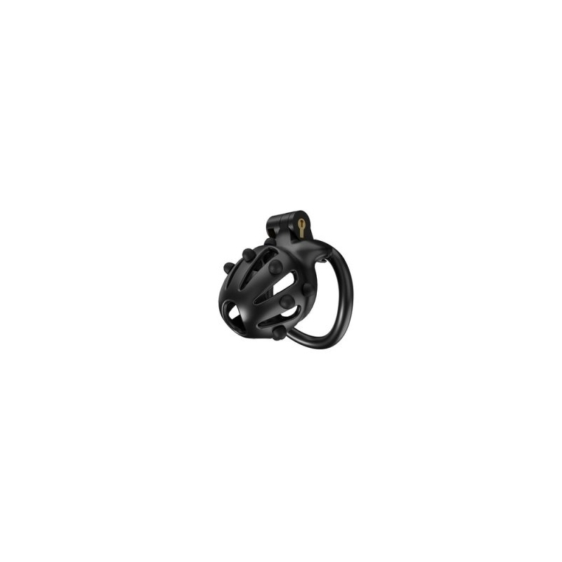 cage de chastete point up s 6 x 35 cm noire 1