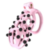 cage de chastete point up xl 11 x 4 cm rose 1