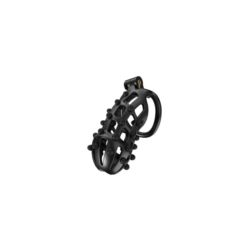 cage de chastete point up xxl 12 x 4 cm noire 1