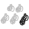 cage de chastete point up xxl 12 x 4 cm noire
