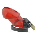 cage de chastete rickers 9 x 3cm rouge 1