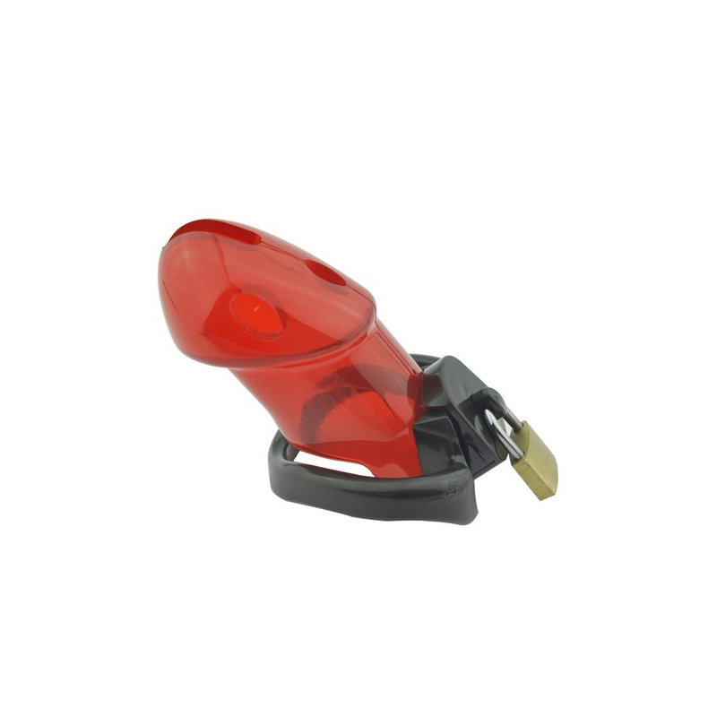 cage de chastete rickers 9 x 3cm rouge 1