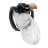 cage de chastete rickers 9 x 3cm transparente 1