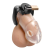 cage de chastete rickers 9 x 3cm transparente 3