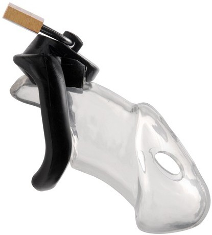 cage de chastete rickers 9 x 3cm transparente