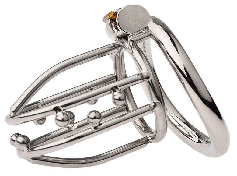 cage de chastete right pearly 7 x 35cm