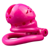 cage de chastete sex slave m 65 x 35cm rose 1