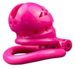cage de chastete sex slave m 65 x 35cm rose 1