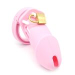 cage de chastete silicone bran 9 x 3cm rose 1
