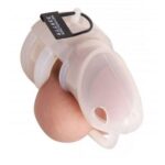 cage de chastete silicone clear 3