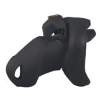 cage de chastete silicone flexty s 9 x 35cm noire 2