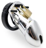 cage de chastete silver argentee 1