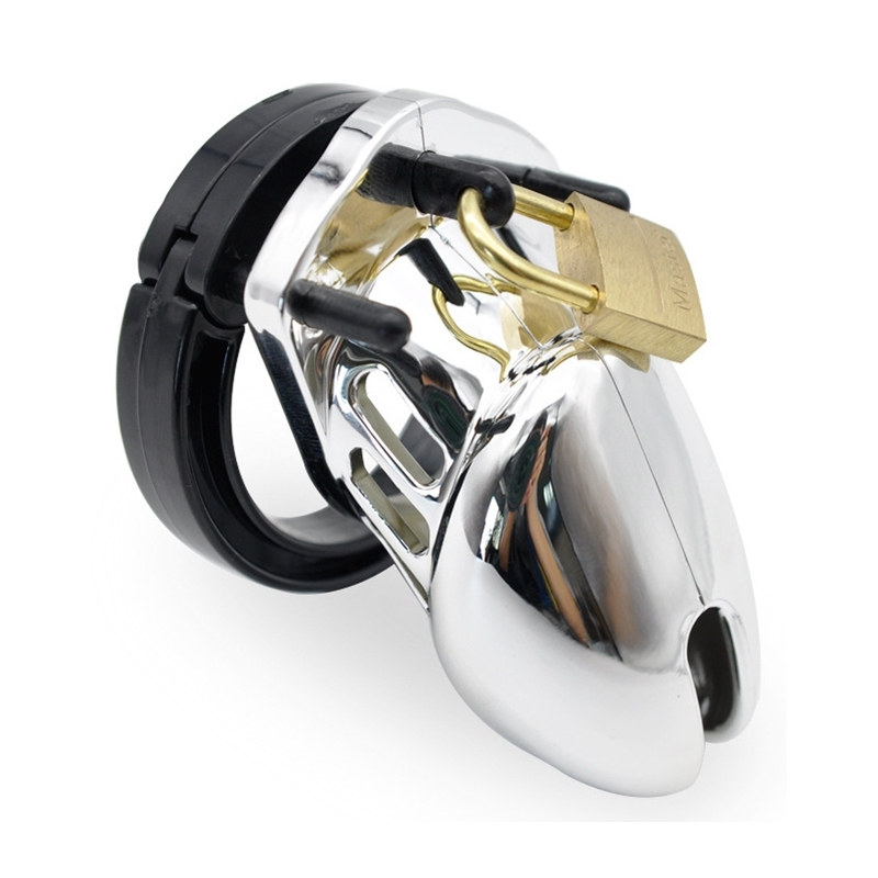 cage de chastete silver argentee 3