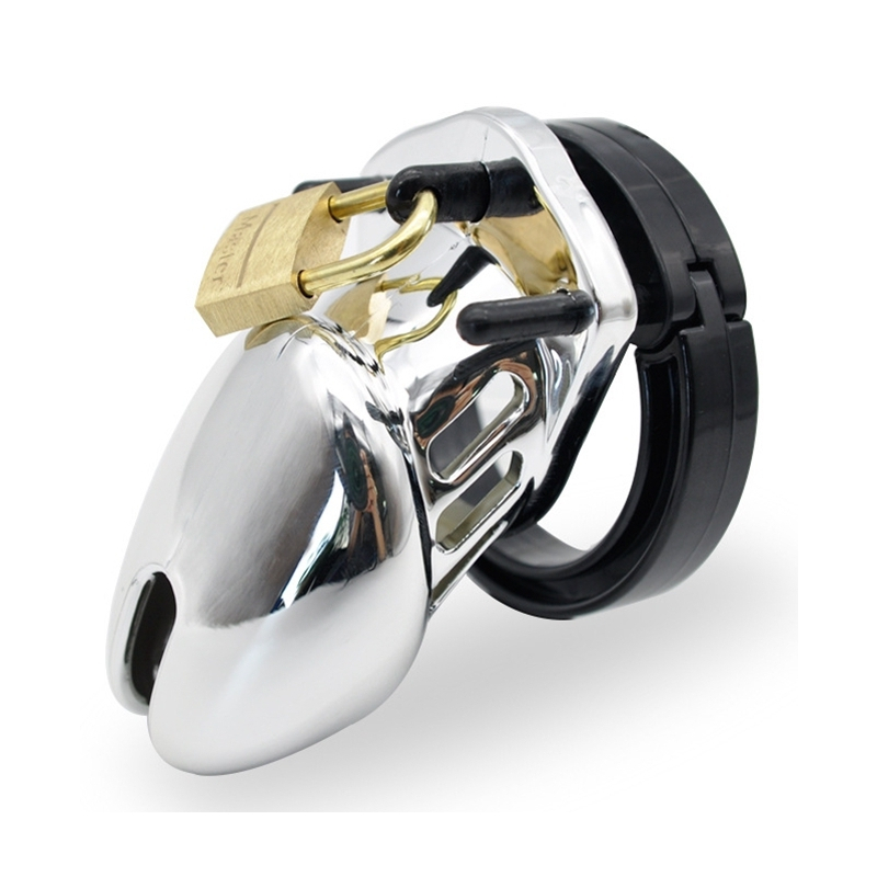 cage de chastete silver argentee 4