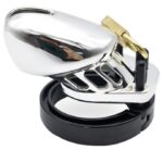 cage de chastete silver argentee 5