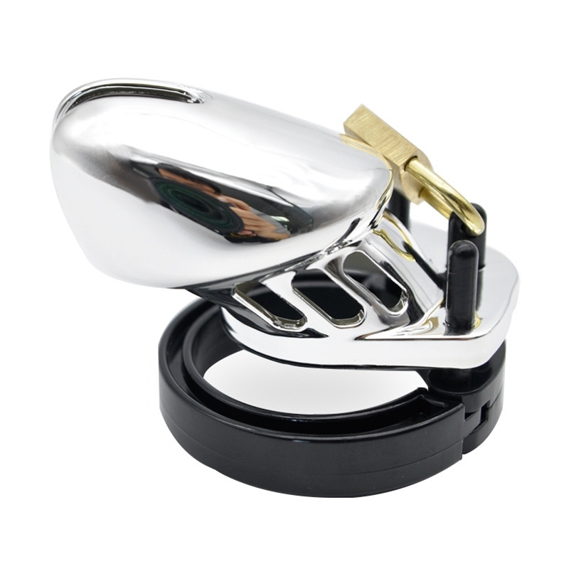 cage de chastete silver argentee 5