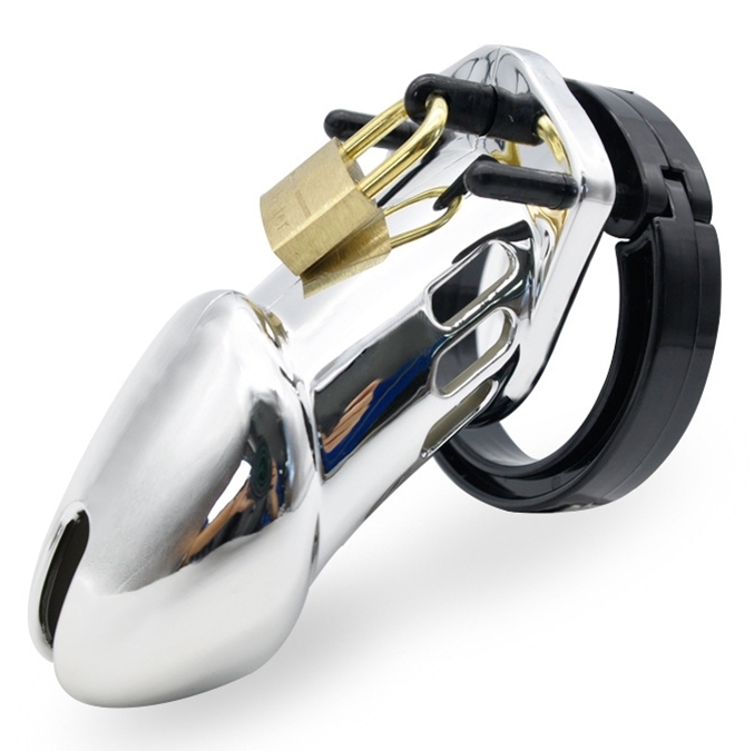 cage de chastete silver argentee