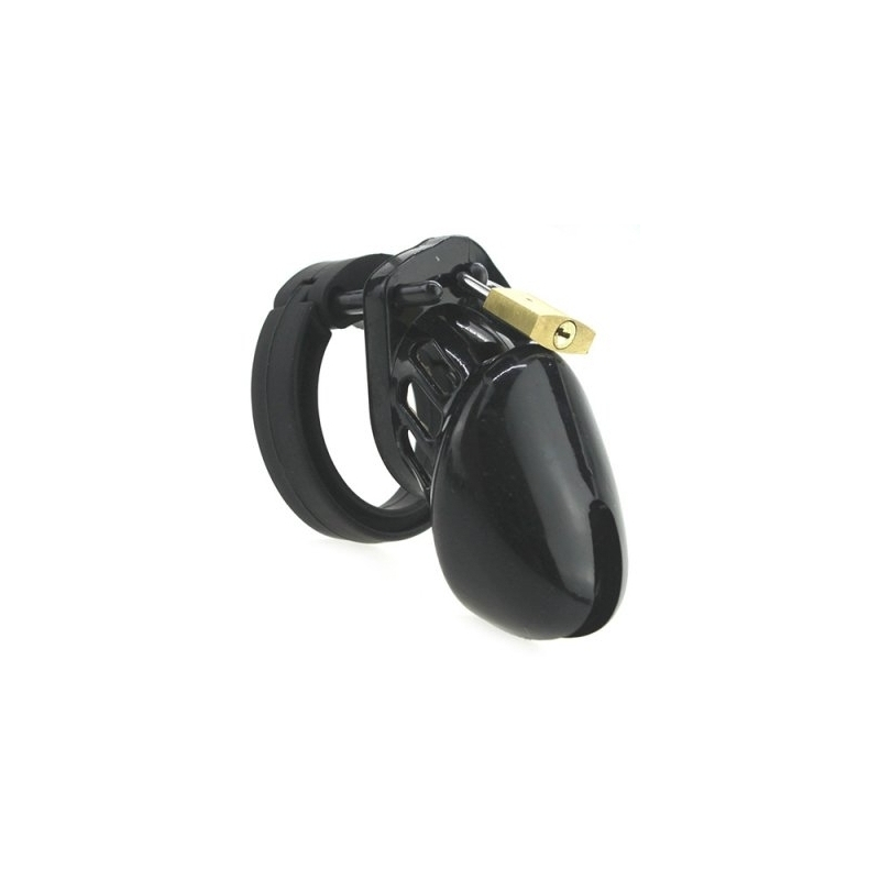 cage de chastete sily 7 x 33cm noir