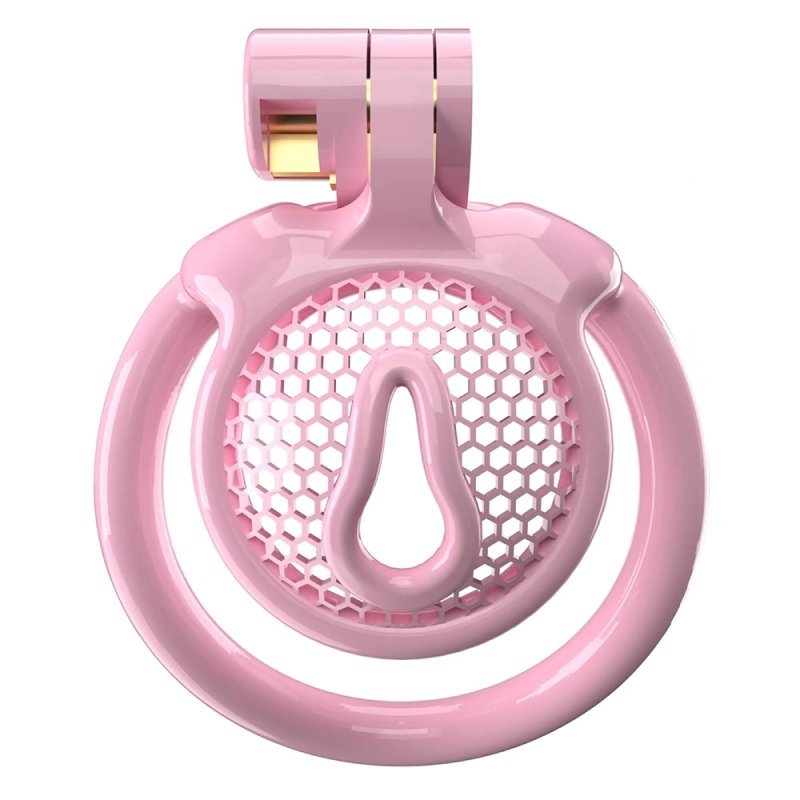 cage de chastete sissy alia 25 x 3 cm rose