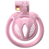 cage de chastete sissy belia 25 x 3 cm rose