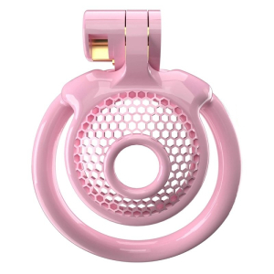 cage de chastete sissy celia 25 x 3 cm rose