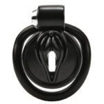 cage de chastete sissy clit 25 x 38 cm noir 1