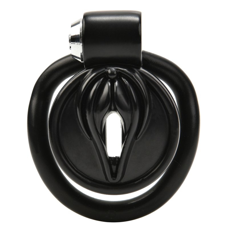 cage de chastete sissy clit 25 x 38 cm noir 1