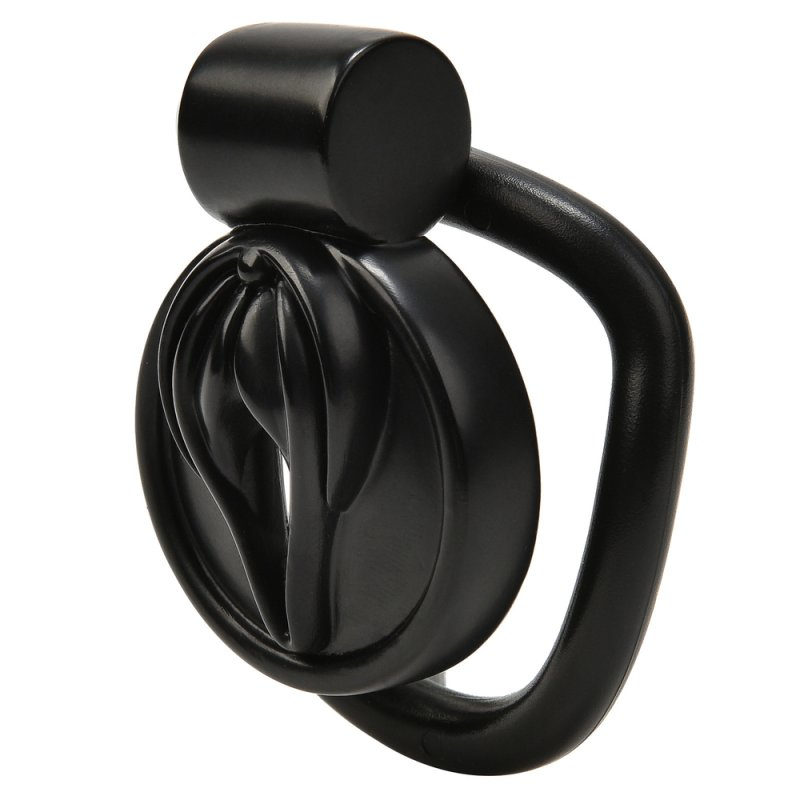 cage de chastete sissy clit 25 x 38 cm noir
