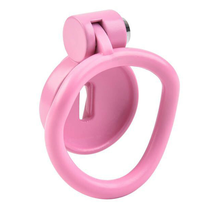 cage de chastete sissy clit 25 x 38cm rose 3
