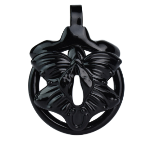 cage de chastete sissy fly 35 x 35cm noire