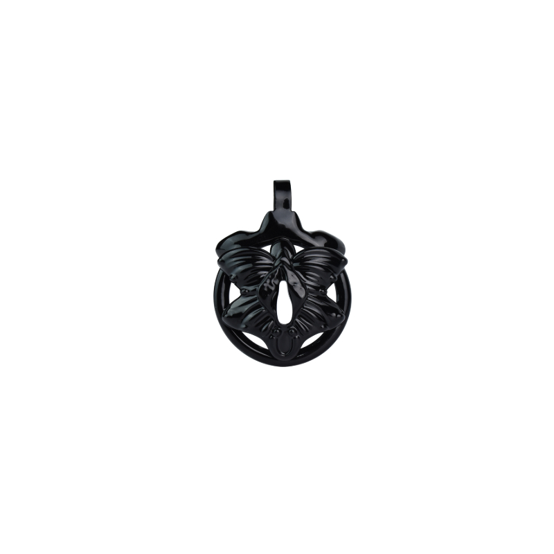 cage de chastete sissy fly 35 x 35cm noire