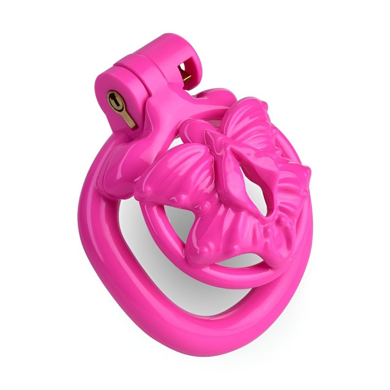 cage de chastete sissy fly 35 x 35cm rose 1