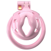 cage de chastete sissy heart 3 x 34cm rose