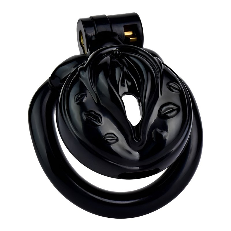 cage de chastete sissy kiss 35 x 38cm noir 1