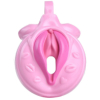 cage de chastete sissy kiss 35 x 38cm rose