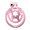 cage de chastete sissy star 3 x 34 cm rose