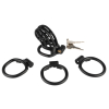 cage de chastete slutypig 8 x 33cm noire 4