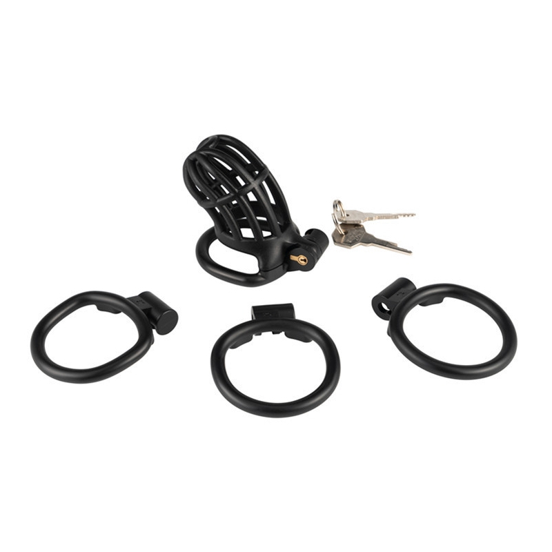 cage de chastete slutypig 8 x 33cm noire 4