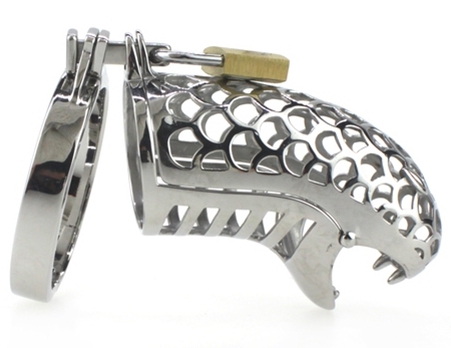 cage de chastete snake head 75 x 32 cm