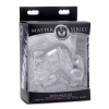 cage de chastete souple detained 7cm transparente 1