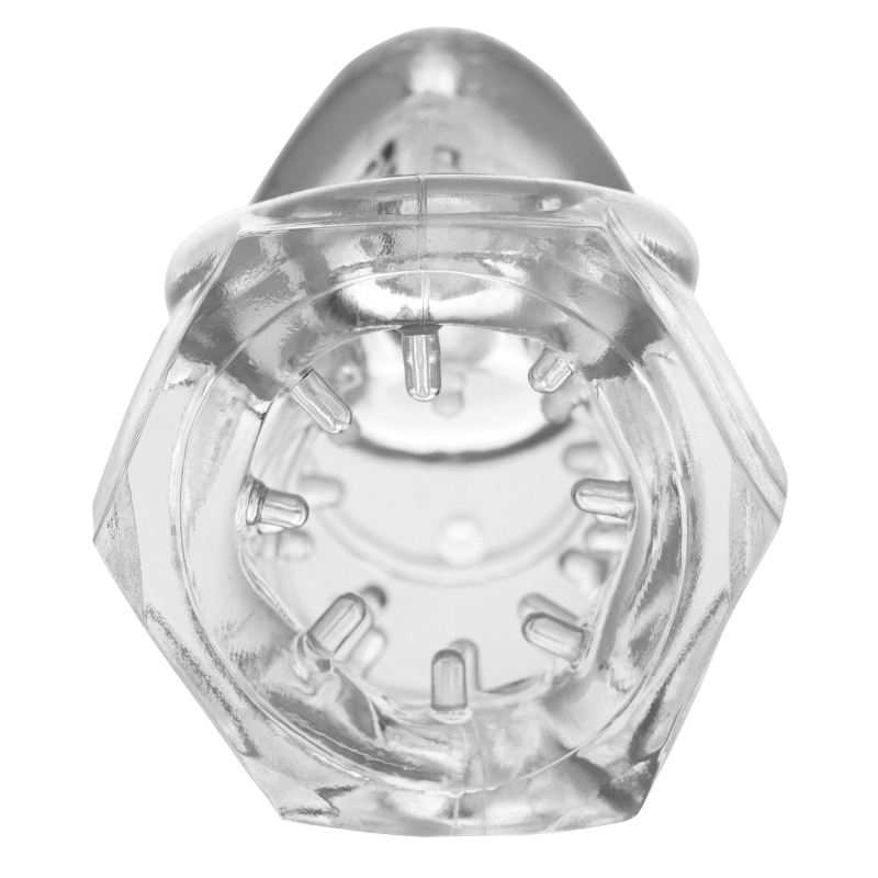 cage de chastete souple detained 7cm transparente 3 scaled