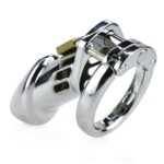 cage de chastete steel padlock 12 x 35cm 4